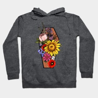 Wild Flower Coffin Hoodie